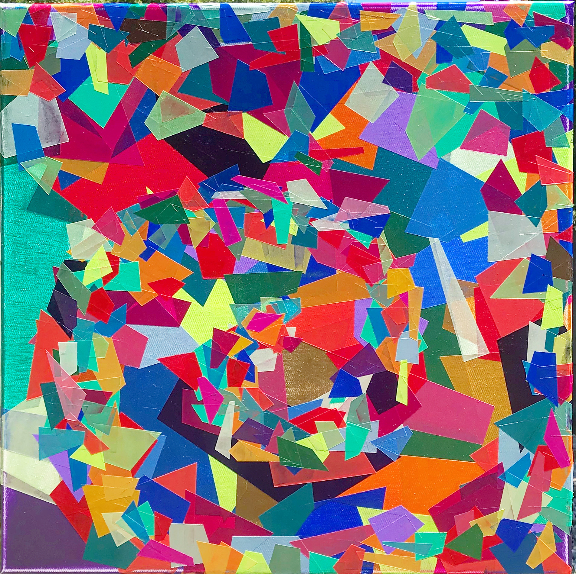 #124 Falling Shards V (Homage to Andy G.)
