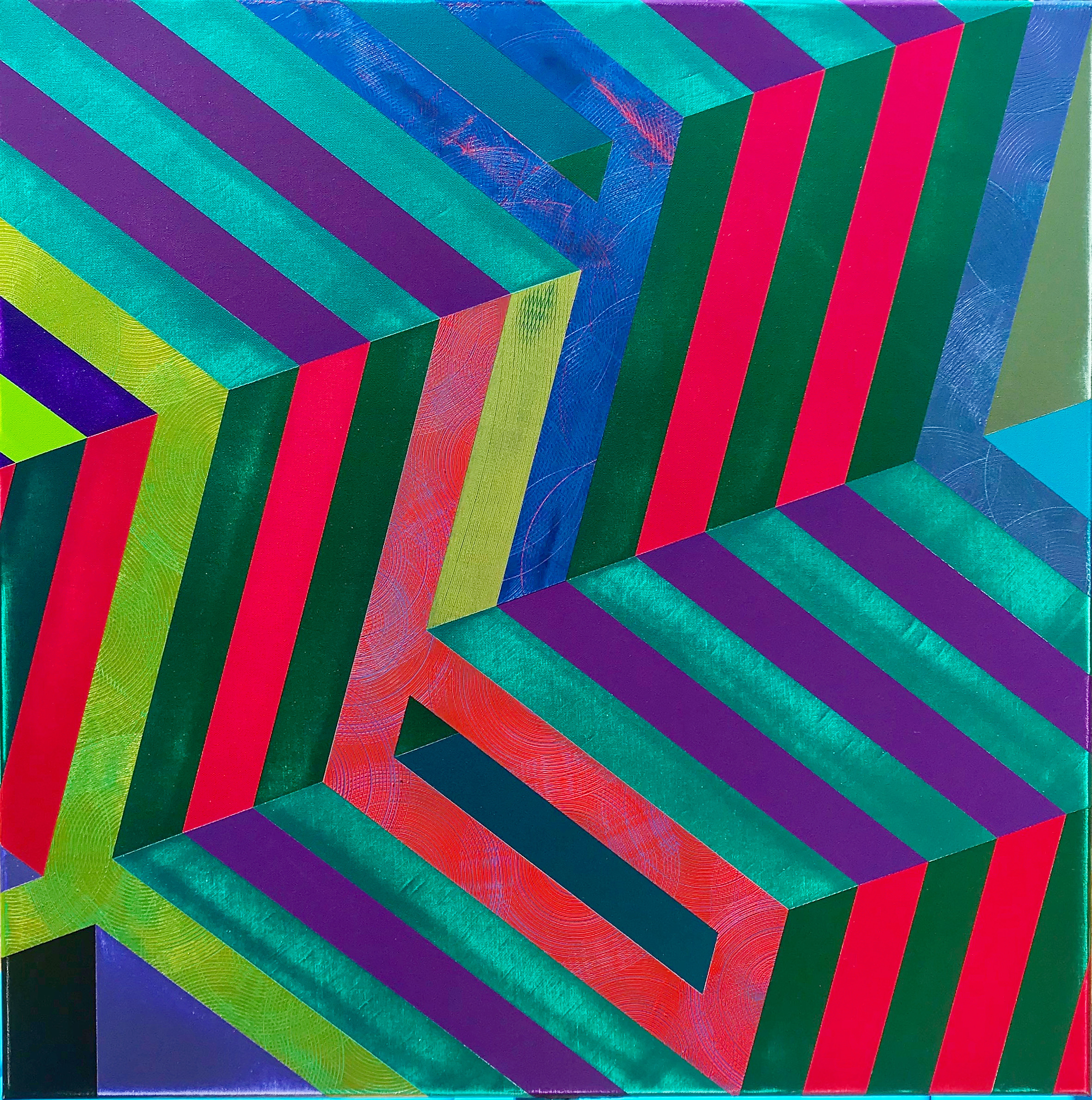 #136 Tints & Tones IV (Zaxxon), created 2020