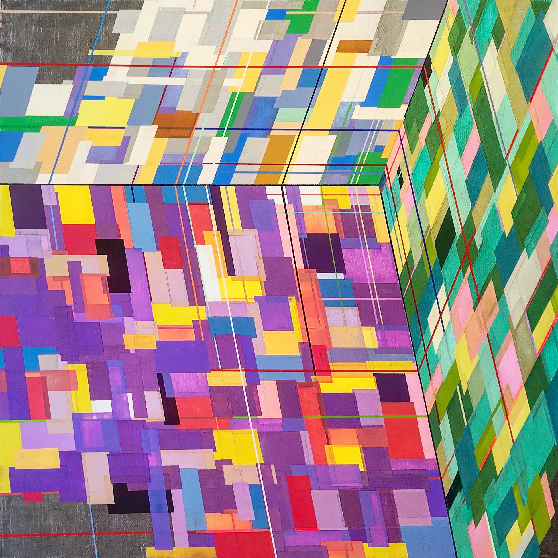 #147 Tints & Tones V (Beautiful Things Grow in Dark Corners, Too), created 2020