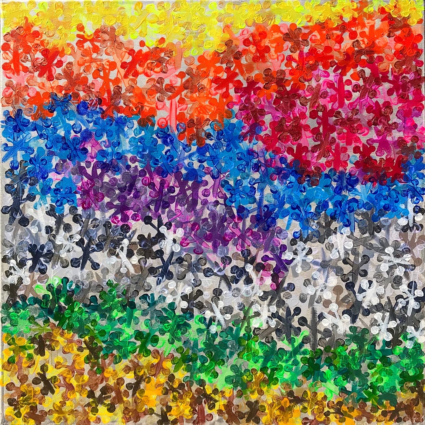 #164 Jacked IV (Rainbow River II), created 2020