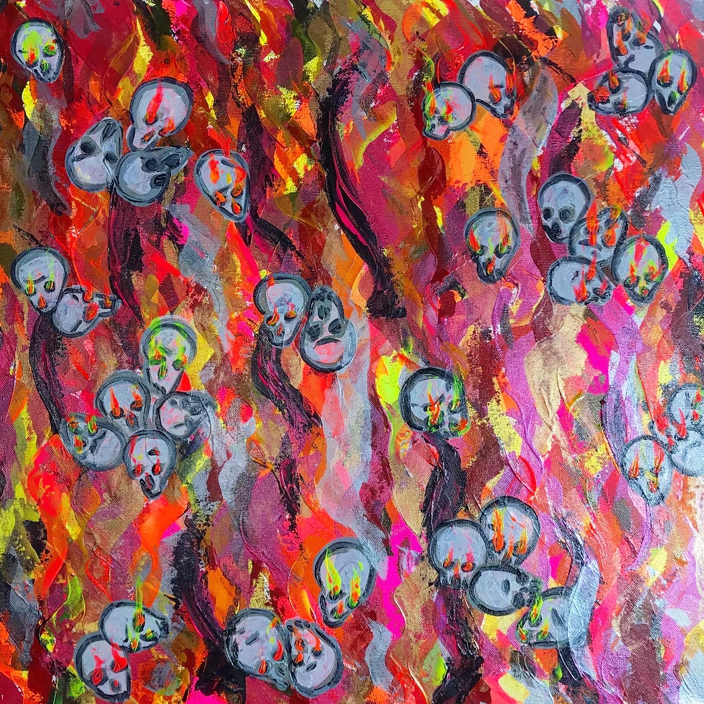 #170 All My Enemies Are Smoke, created 2020
