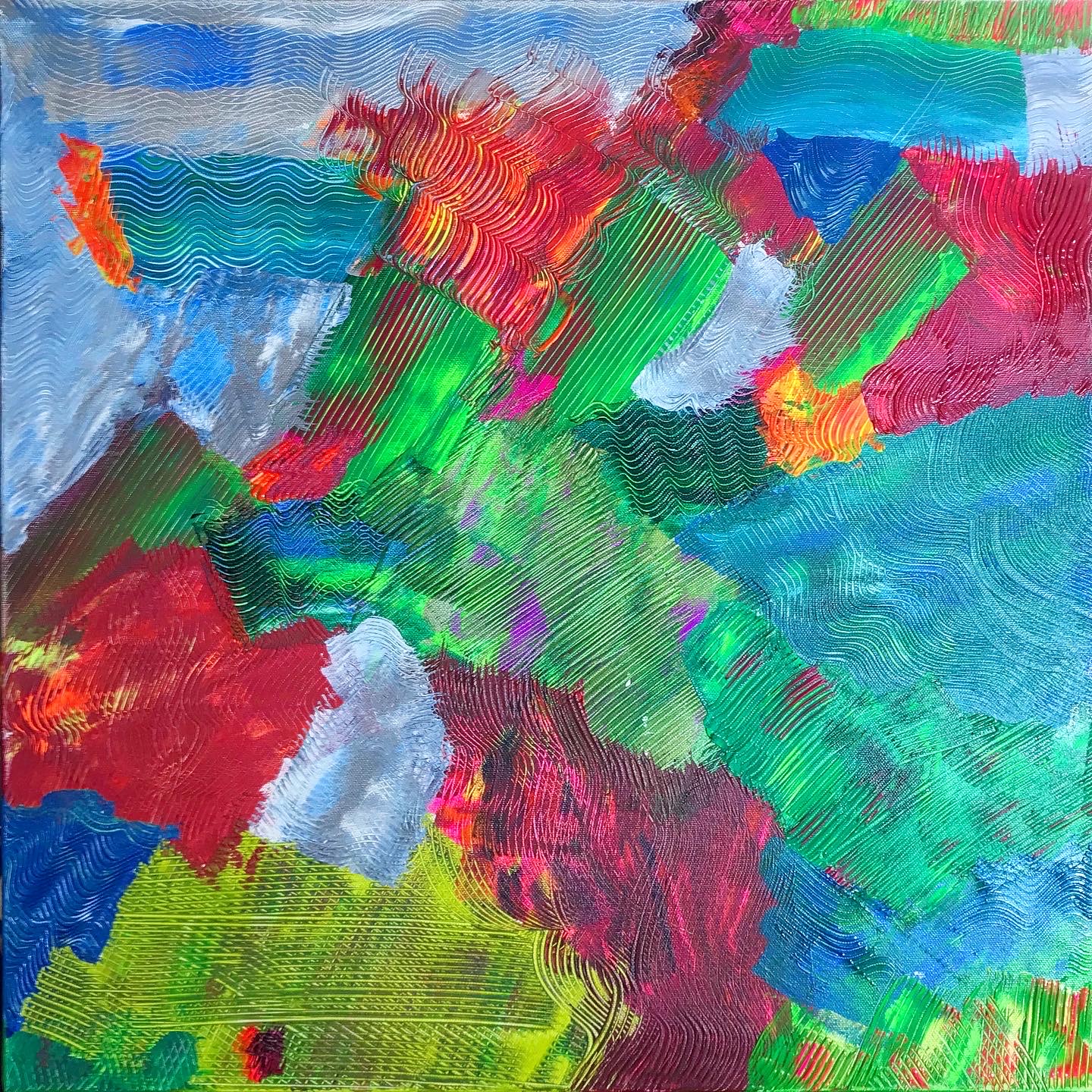 #171 The Four Elements XXXII (Valleys of Fire), created 2020
