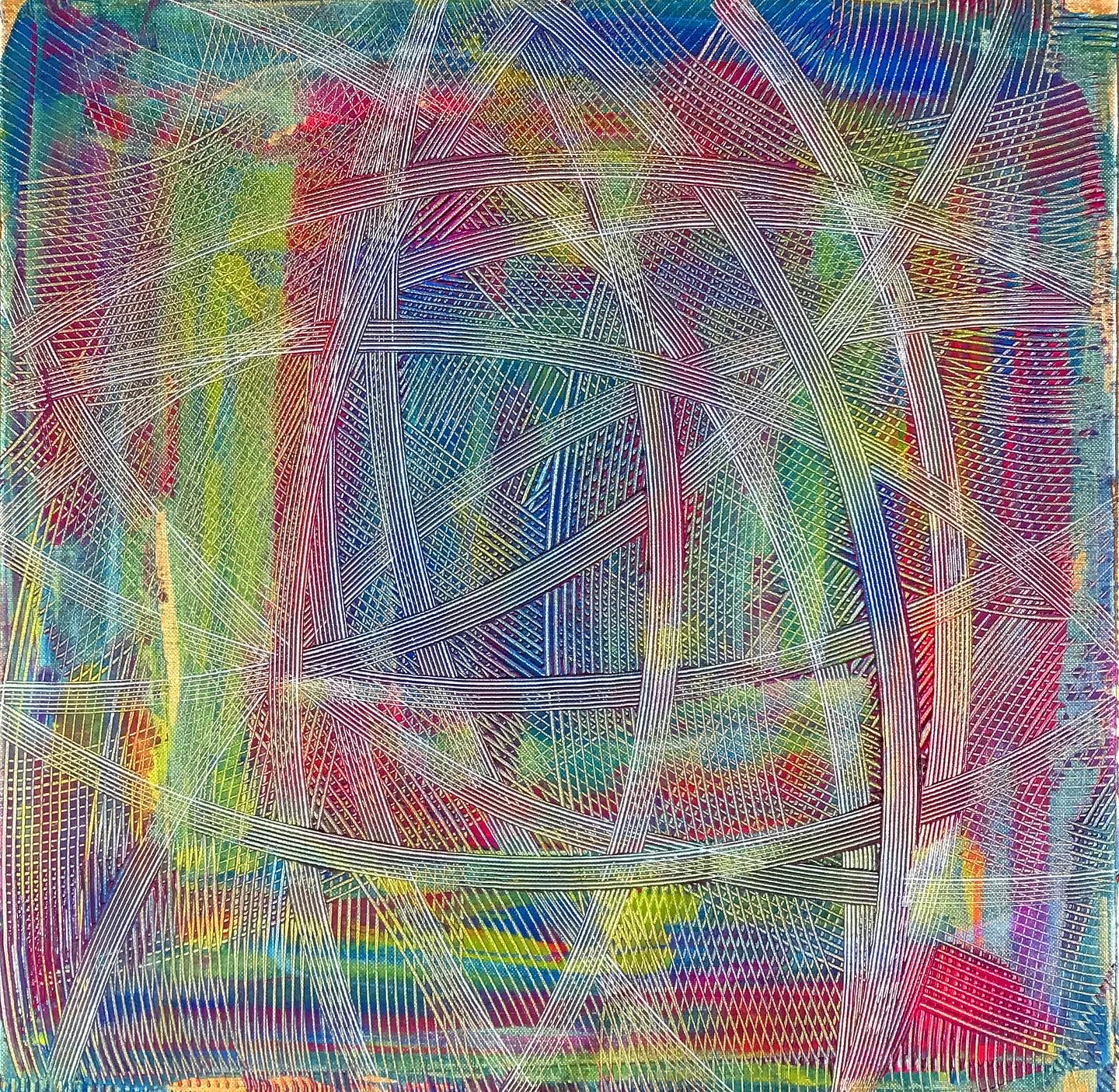 #268 The Skein of Spacetime, created 2021