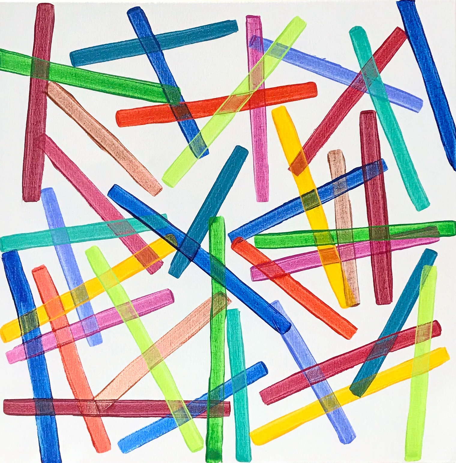 #280 Pickup Sticks IV, created 2021
