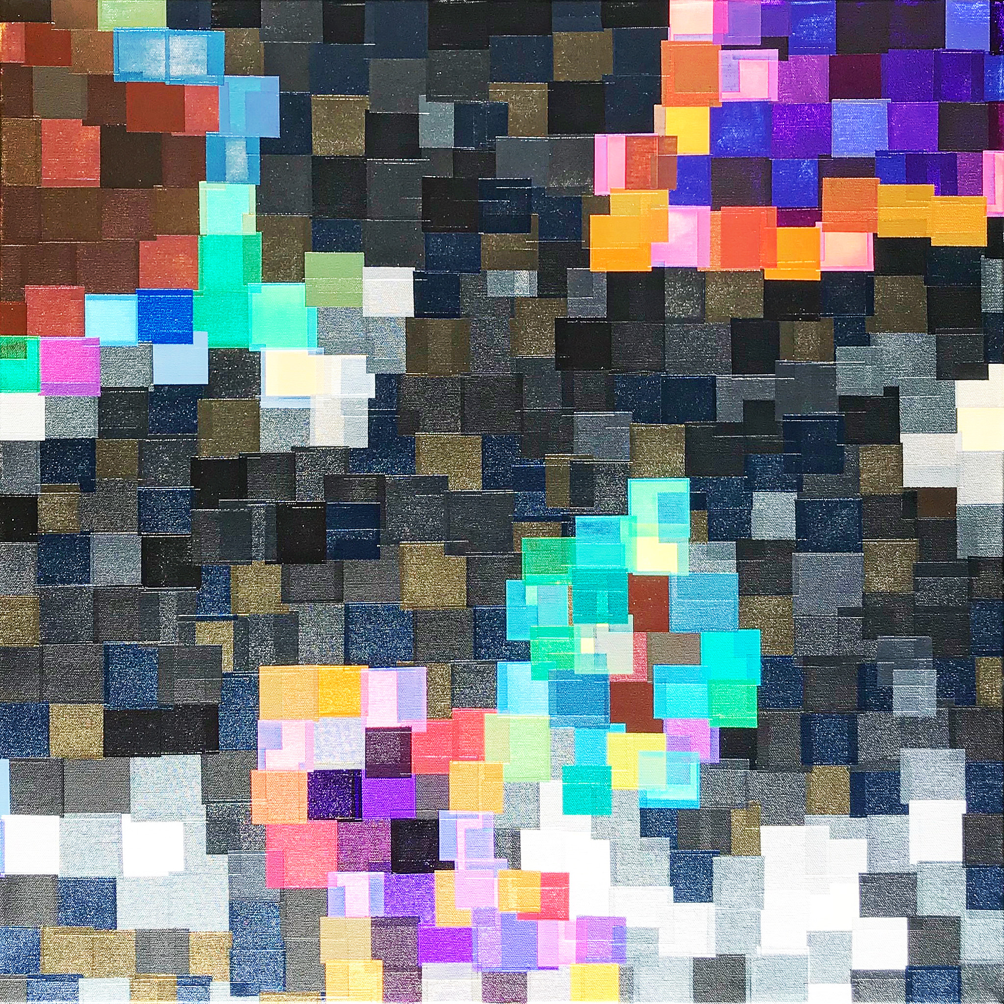 #328 Mosaic III (Even In Darkest Night, Light Still Beckons), created 2021
