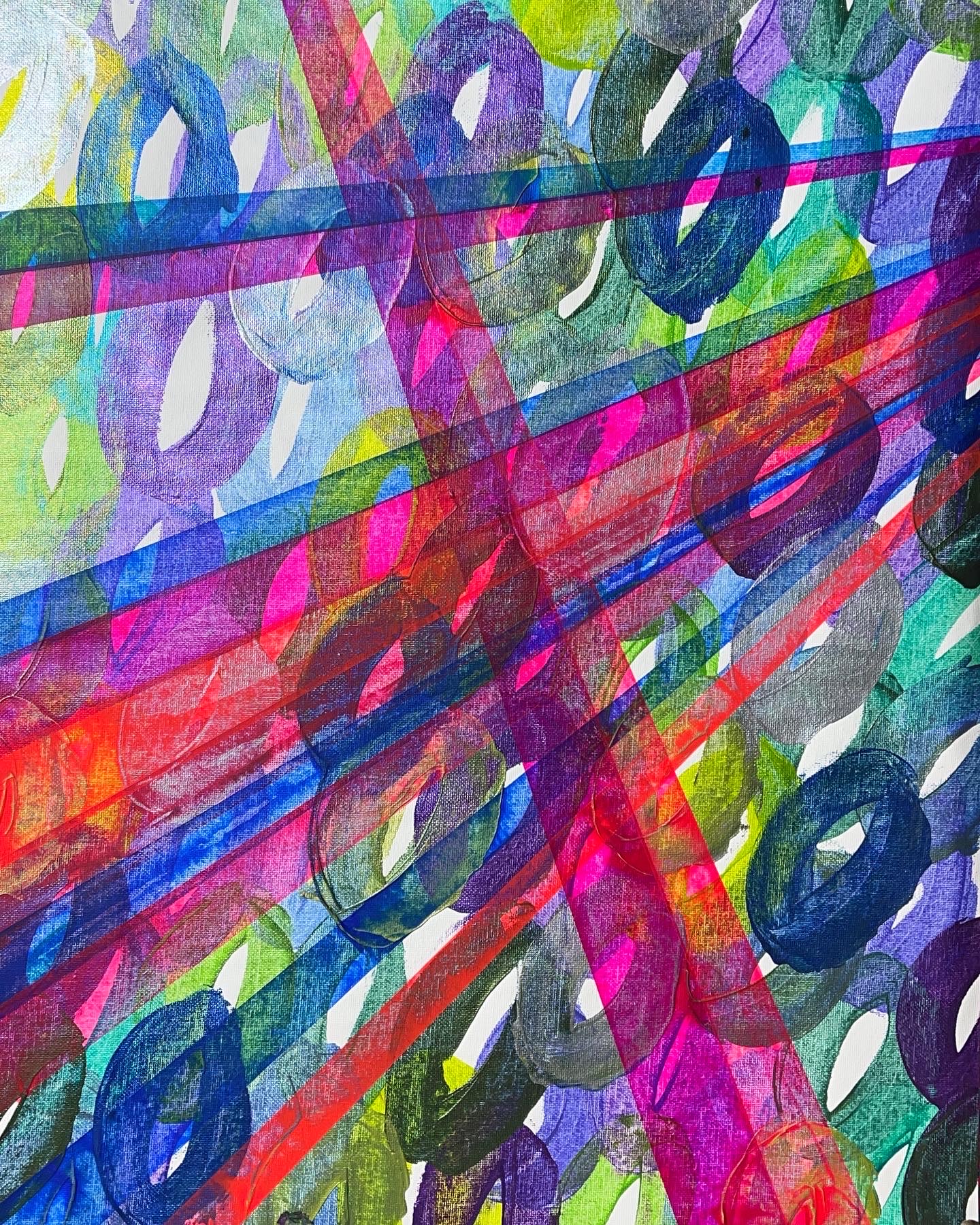 #395 Zapped Circles, created 2022