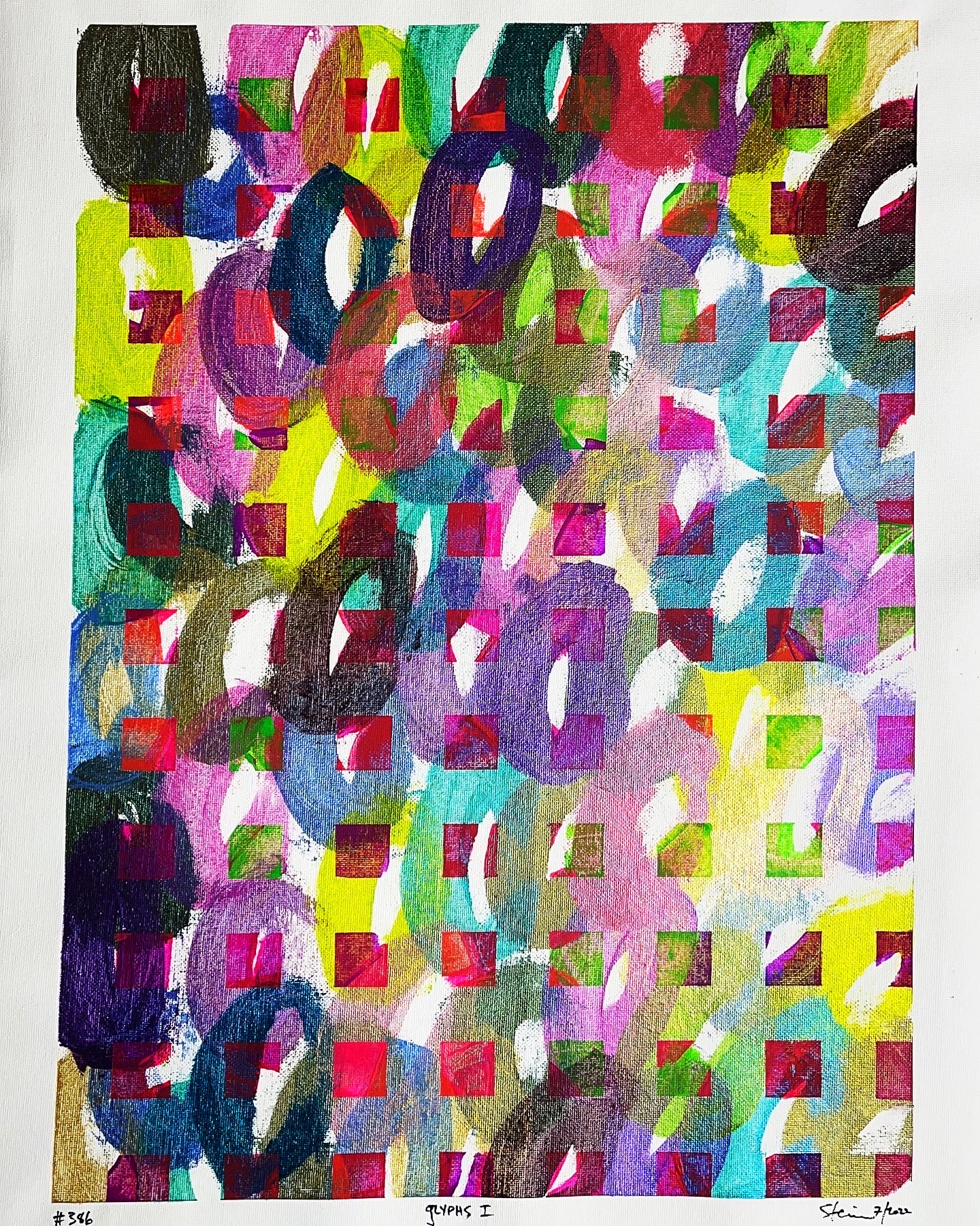 #396 Criss cross 2, created 2022