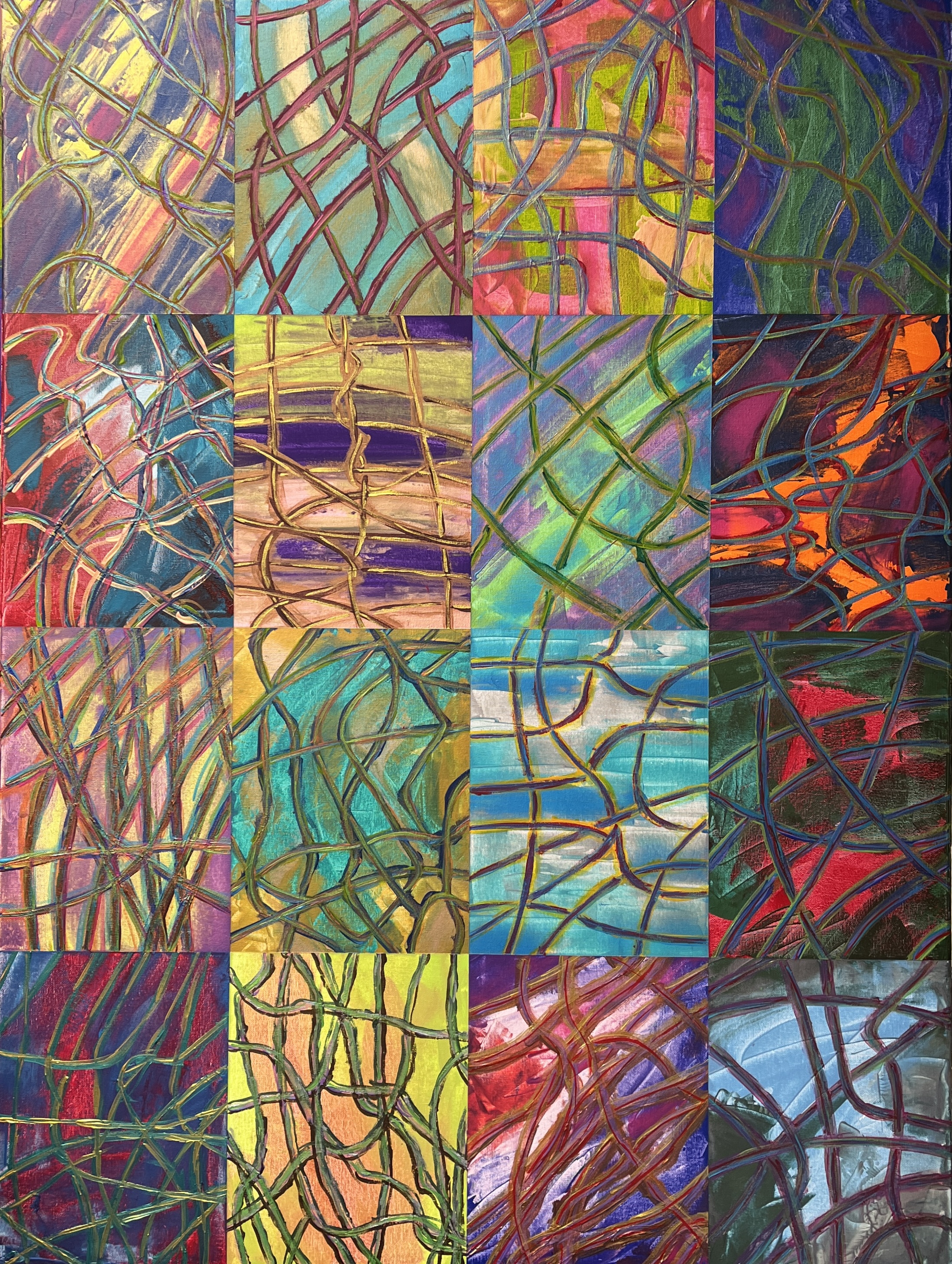#468 Entanglements #XVIII (Collage)