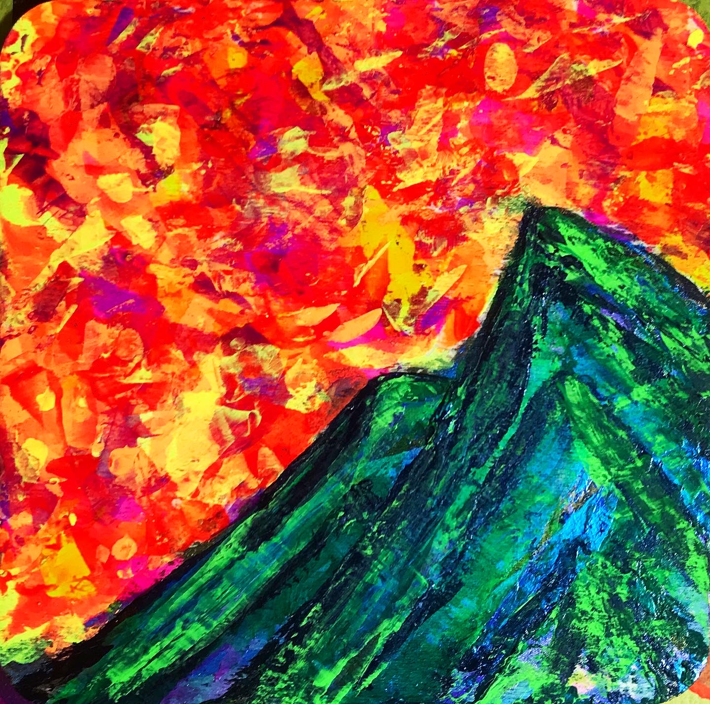 #MM246 Trail-Side Yountville Knoll, Early August Evening, 2014, created 2021