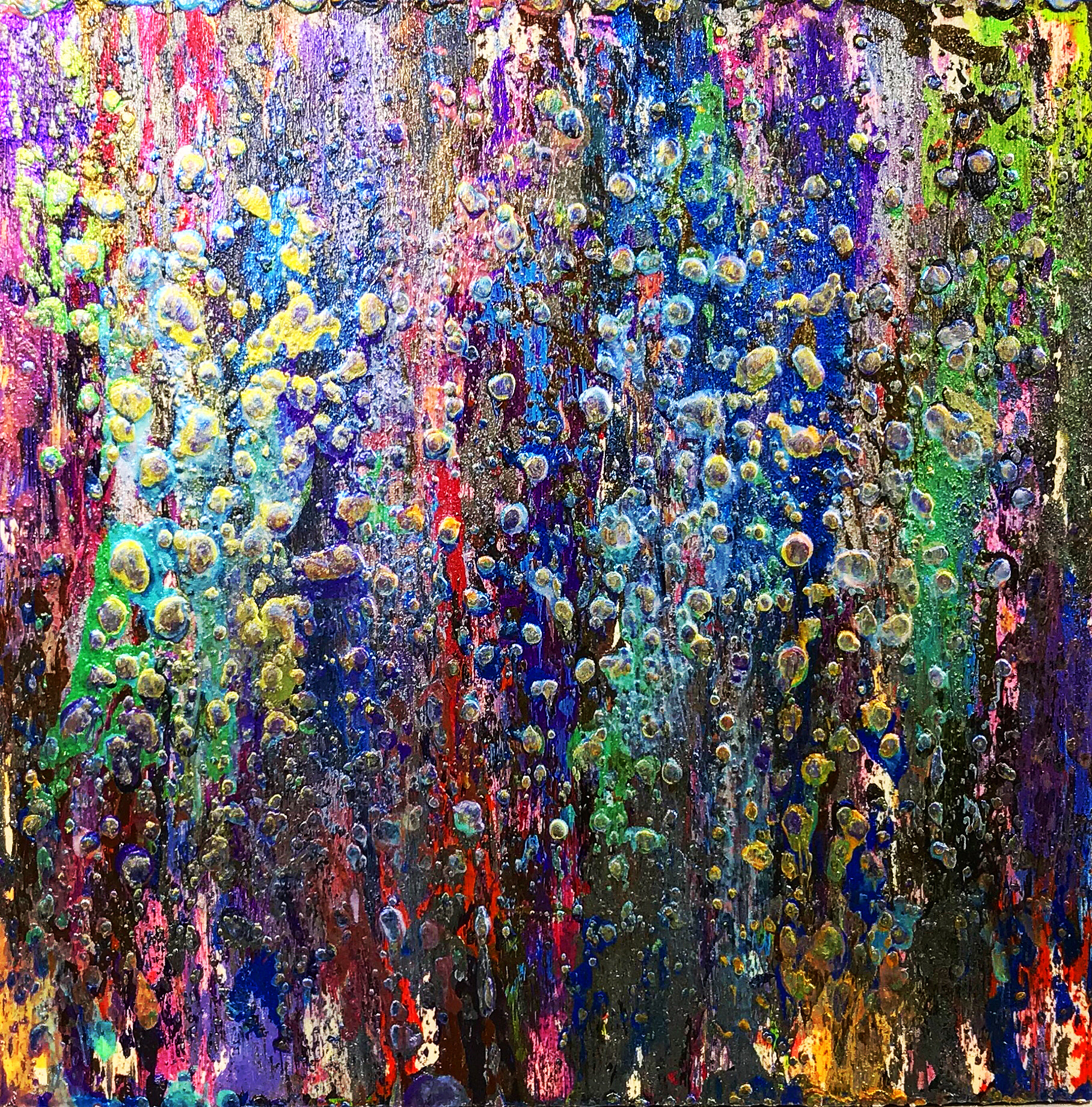#MM214 Encaustic, Sans Wax I