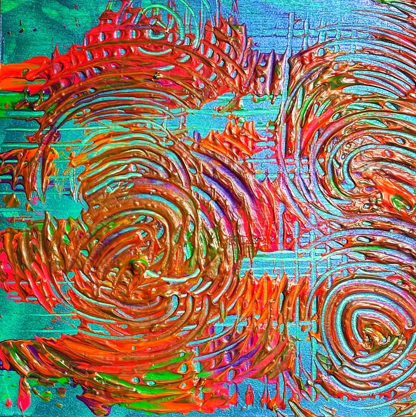 #MM345 Tears in Neon Rains IV, created 2022