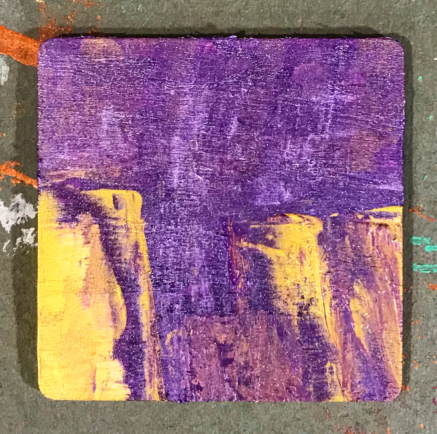 #MM50 Cliffside Nightview, Humboldt, 1992, created 2021